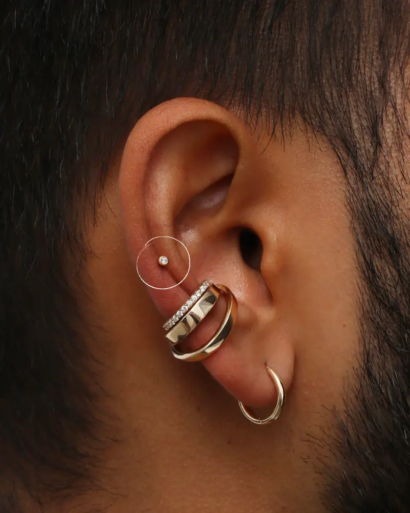auricle-piercing - instagram  sarahandsebastian