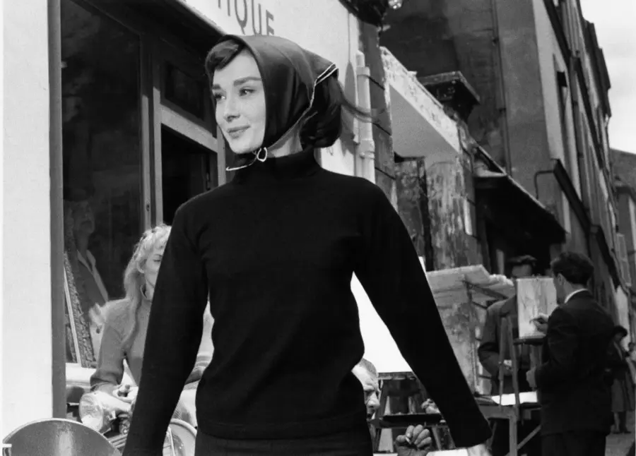 Audrey Hepburn, 1956. 
