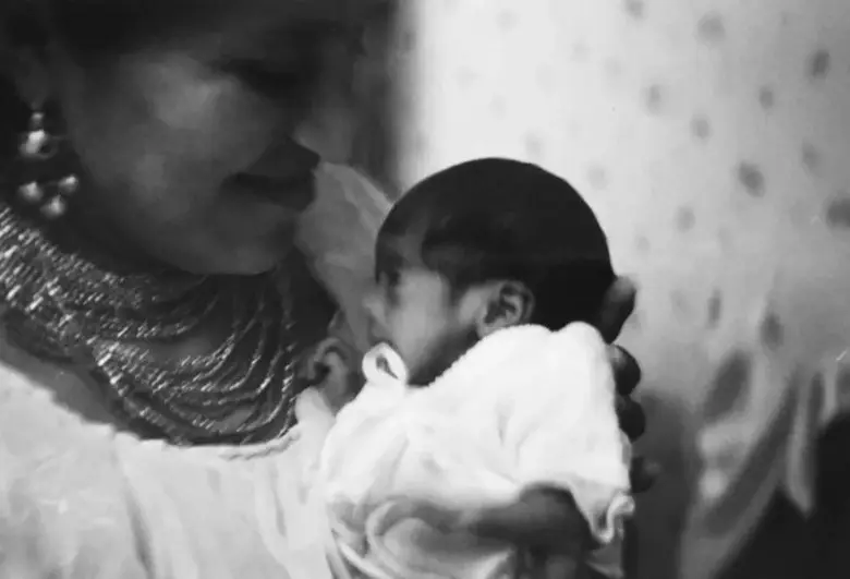 Neithan y su madre Etelvina / Cortesía Neithan Herbert Ruiz