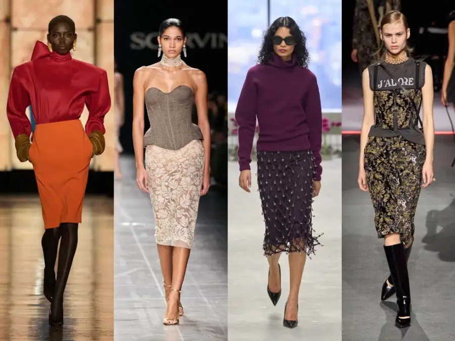 Saint Laurent, Ermanno Scervino, Carolina Herrera, Dior. LAUNCHMETRICS SPOTLIGHT.
