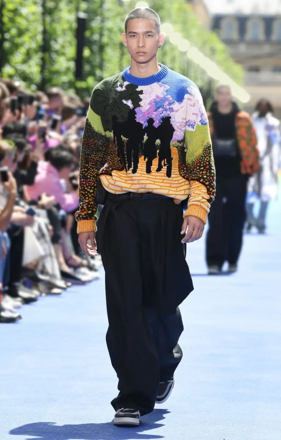 Louis Vuitton men’s Spring 2019. Getty Images