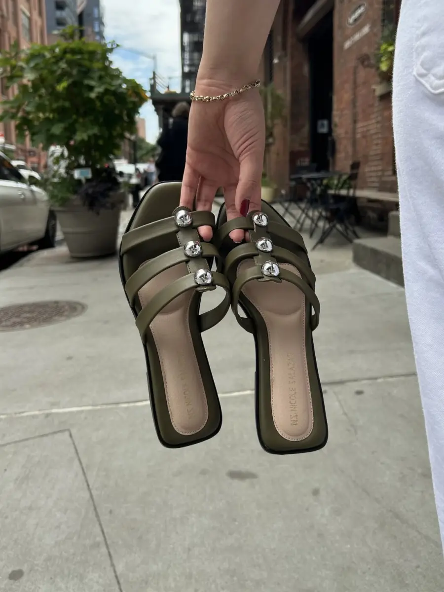 Zapatos NS Nicole Salazar - Olive Essence
