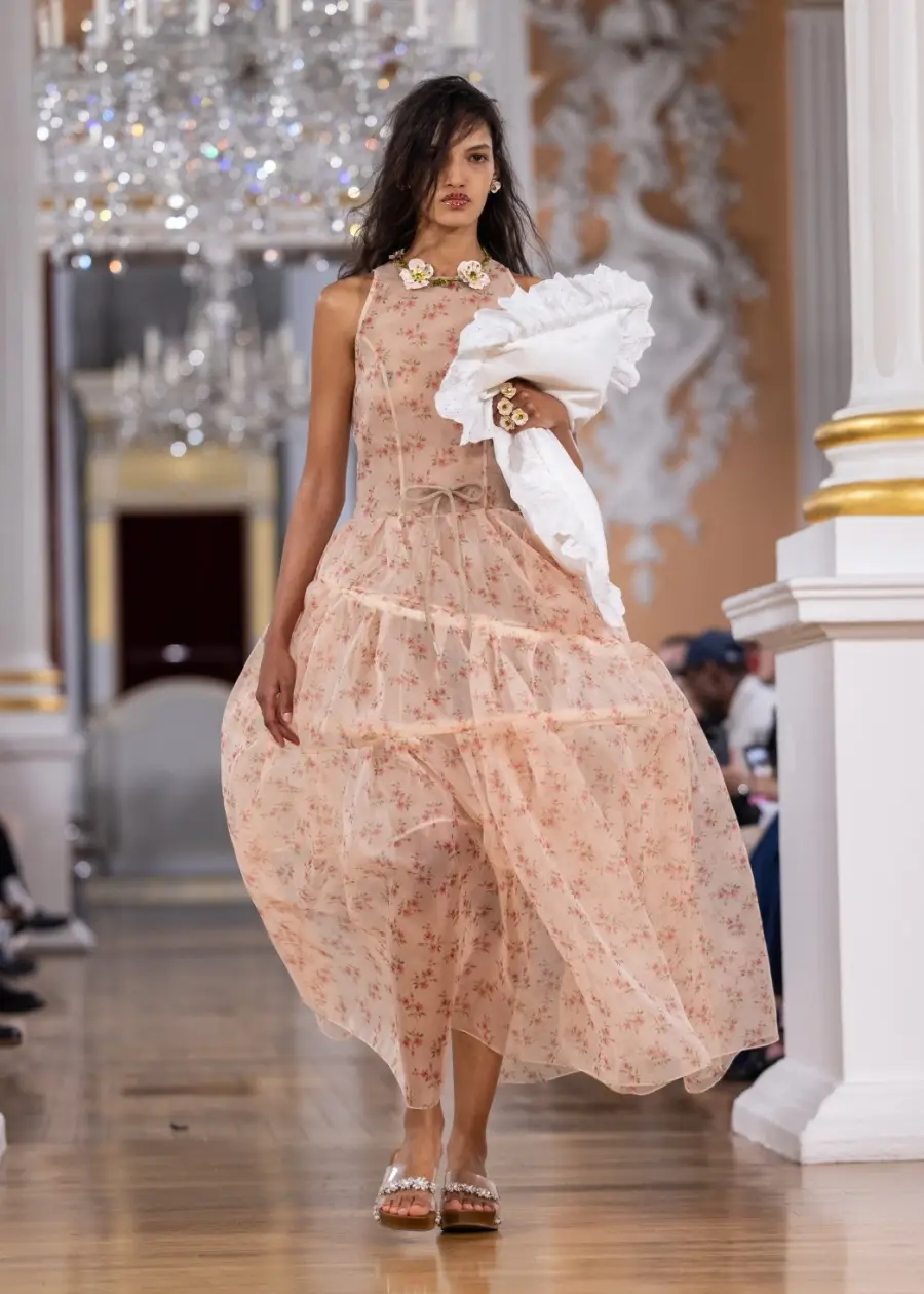 Simone Rocha LFW.  Simon Ackerman/WireImage/Getty Images