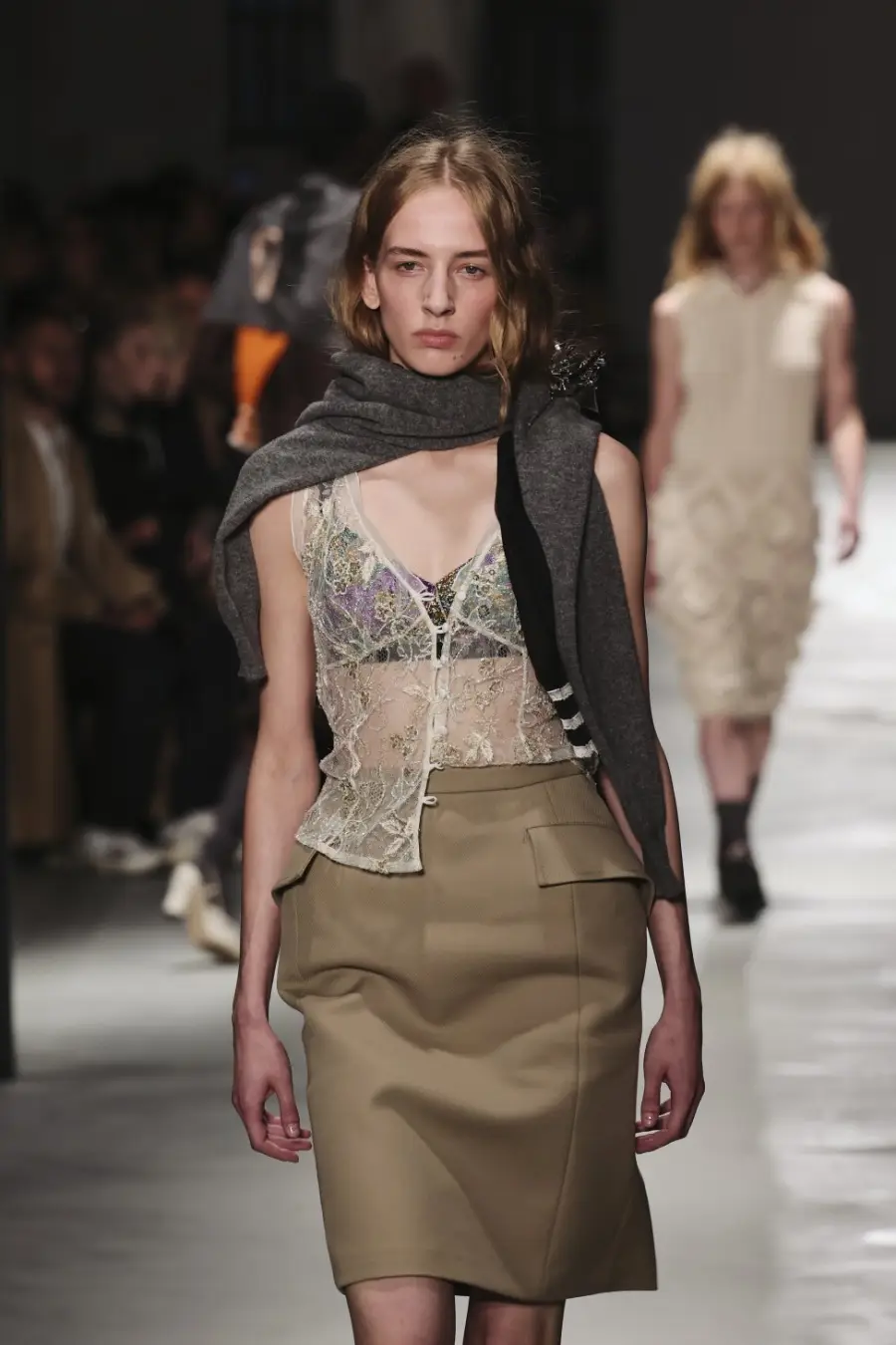 n.21 MFW. (encaje). Foto de Pietro D'Aprano/Getty Images