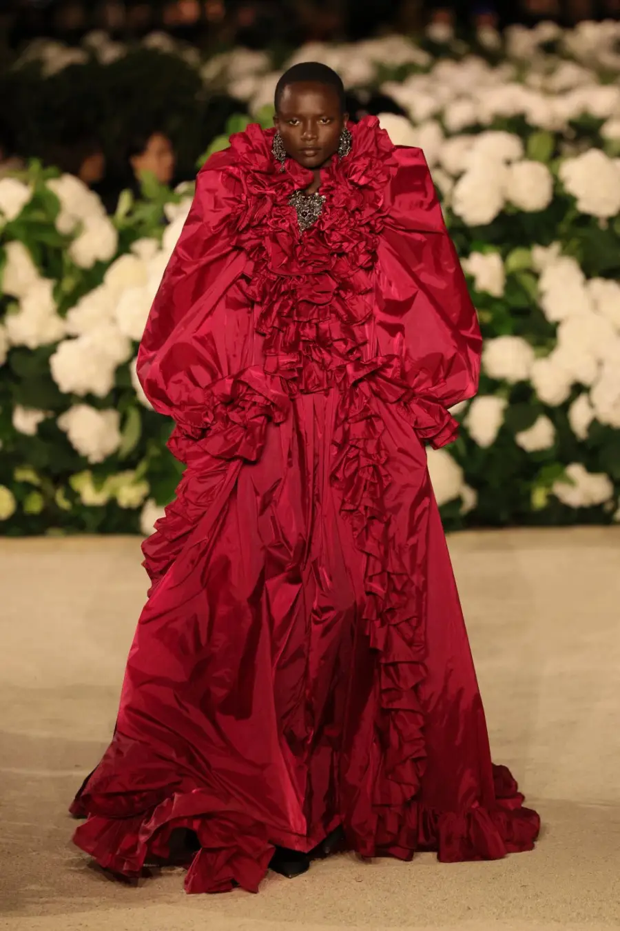 Saint Laurent: Runway Paris Fashion Week Spring/Summer 2026. GETTY IMAGES
