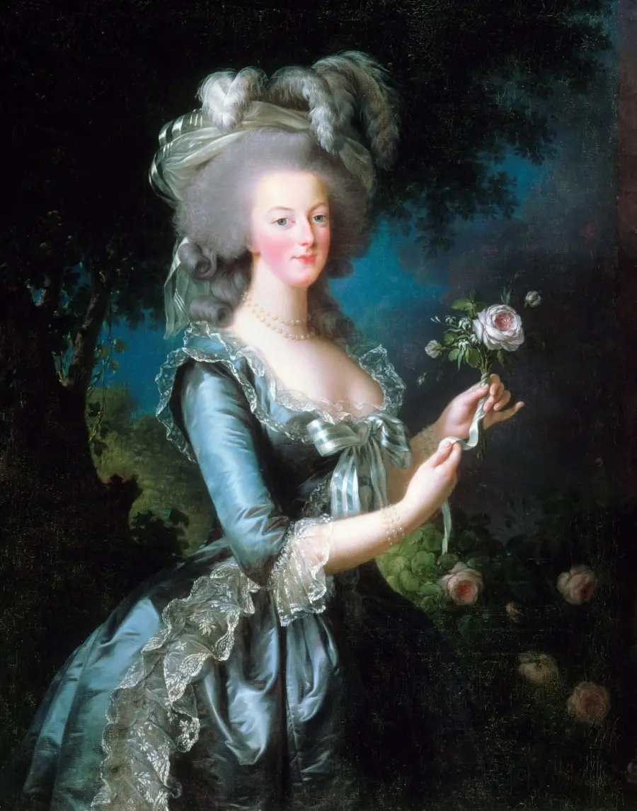 María Antonieta, Reina de Francia, retratada por Elisabeth Vigee Le Brun en 1783. Photo12/Universal Images Group via Getty Images