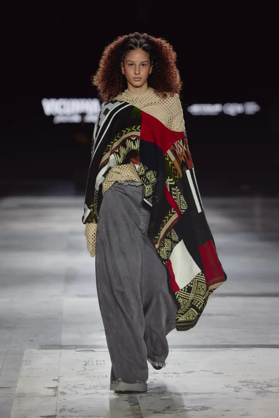 Eliana Luzuriaga - Vicunha en el Quito Fashion Week. Foto: Malad Goyes.