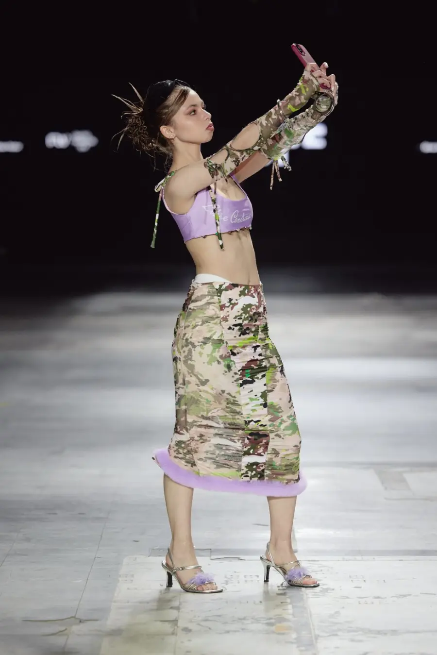 Liebre en el Quito Fashion Week. Foto: Malad Goyes.