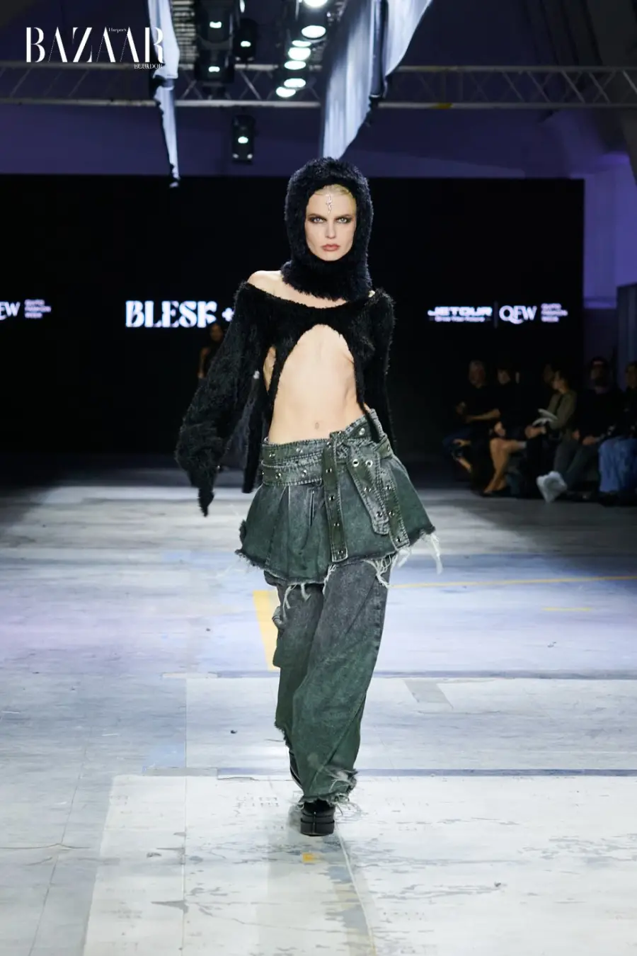 BLESK X MAGMA en el Quito Fashion Week. Foto: Daniel Queirolo.