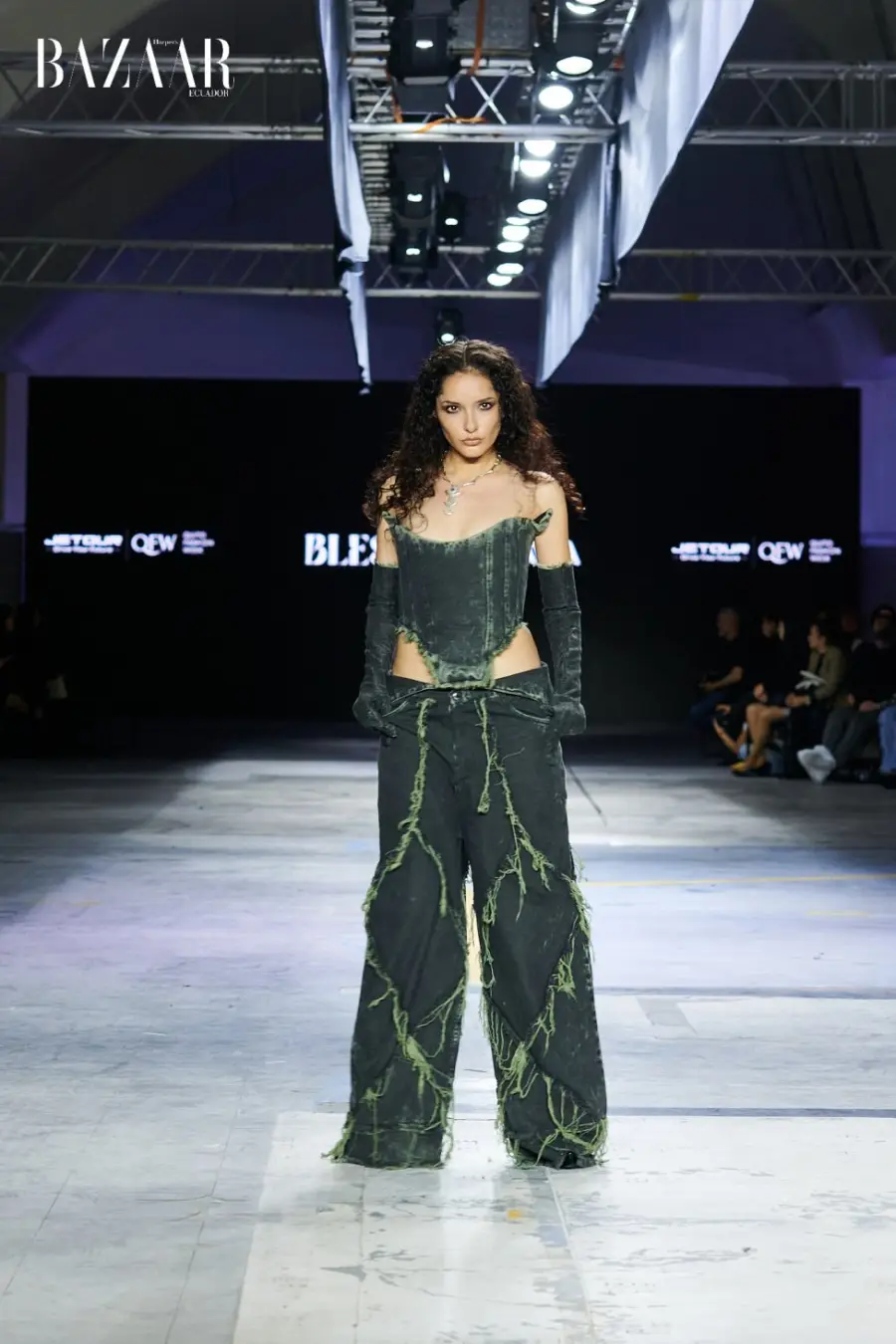 BLESK X MAGMA en el Quito Fashion Week. Foto: Daniel Queirolo.
