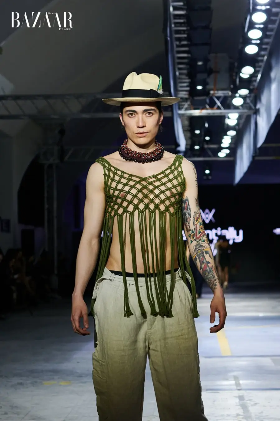 Essentially Mindful en el Quito Fashion Week. Foto: Daniel Queirolo.