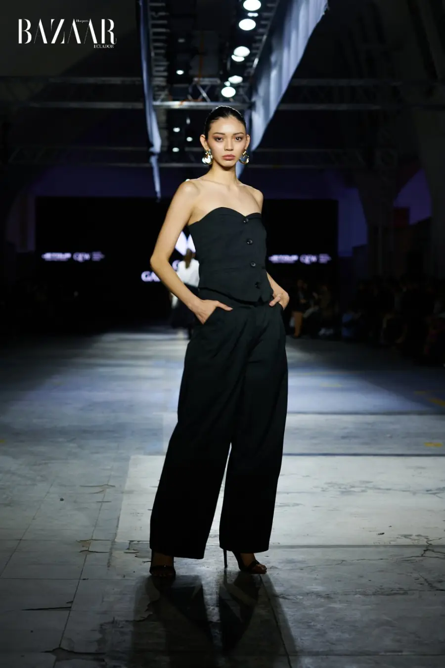 Casa García Moreno Atelier en el Quito Fashion Week. Foto: Daniel Queirolo.