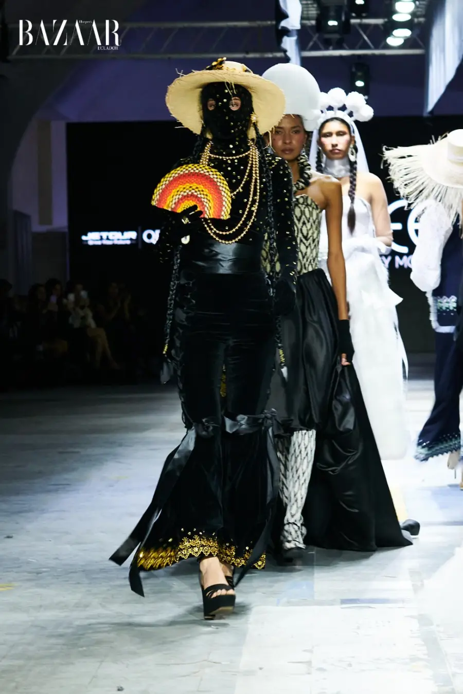 Meee en el Quito Fashion Week. Foto: Daniel Queirolo.