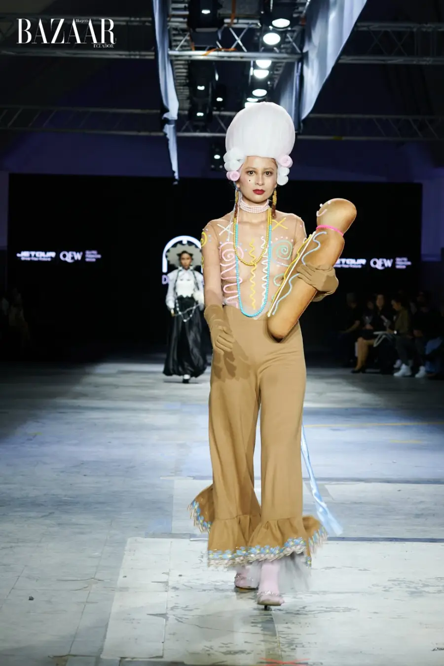 Meee en el Quito Fashion Week. Foto: Daniel Queirolo.