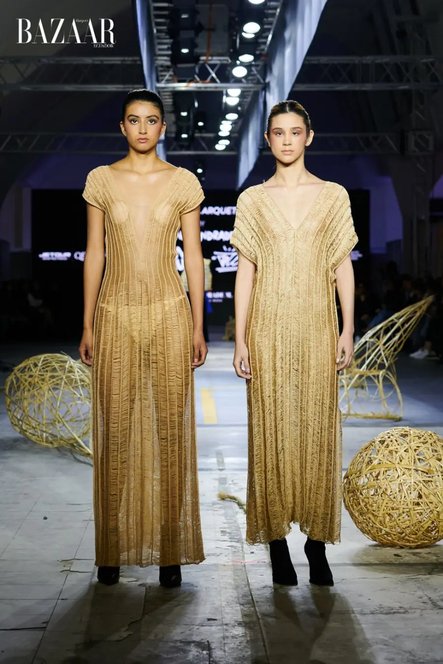 Del tipo al arquetipo en el Quito Fashion Week. Foto: Daniel Queirolo.