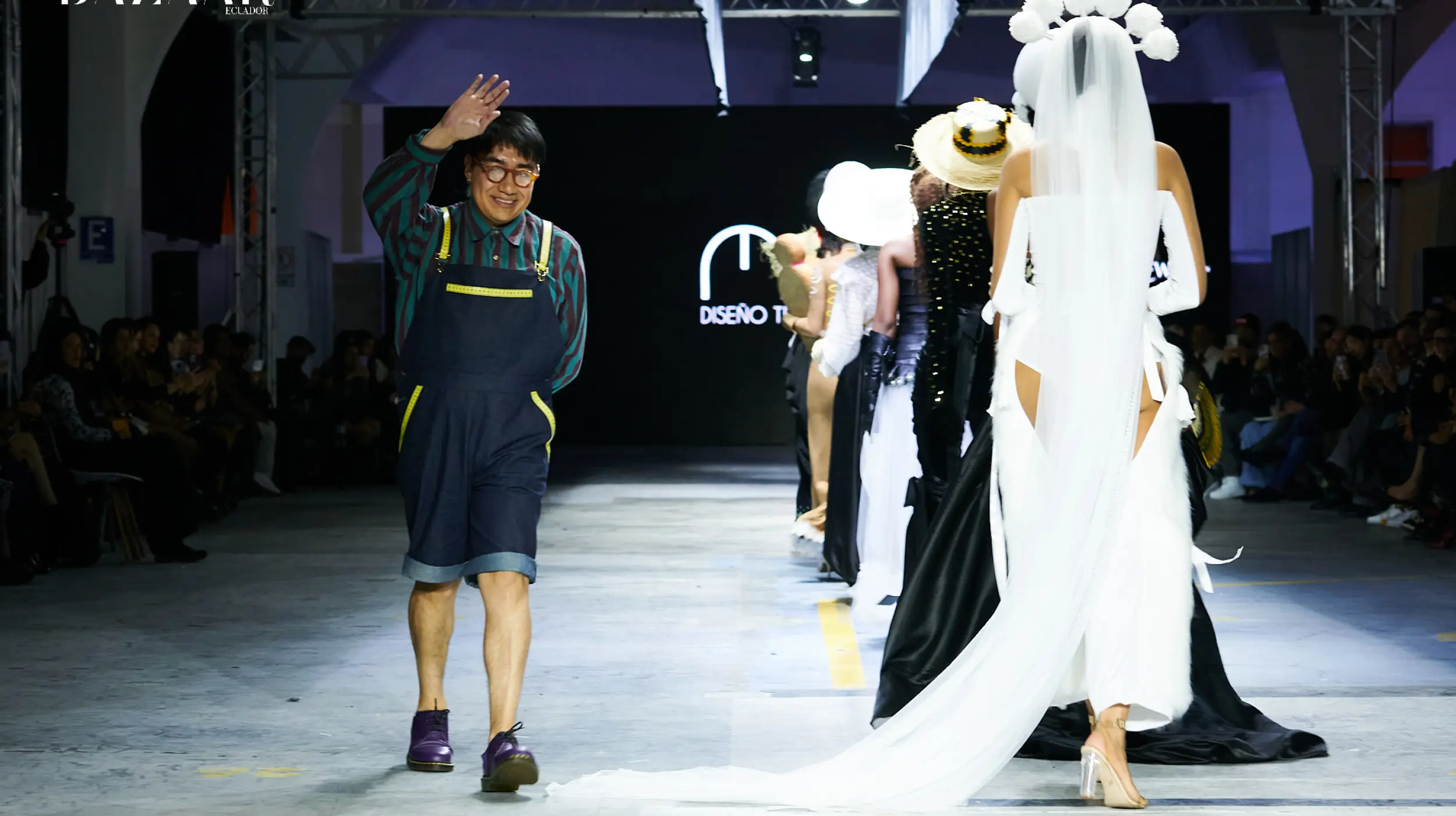 Meee en el Quito Fashion Week.