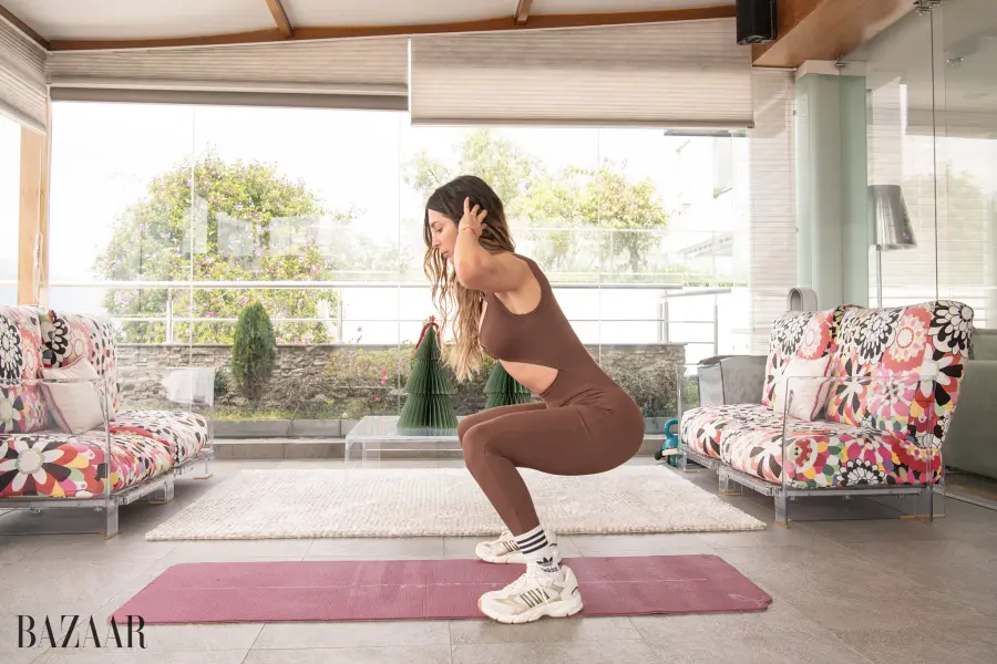 Rutina de ejercicios en casa