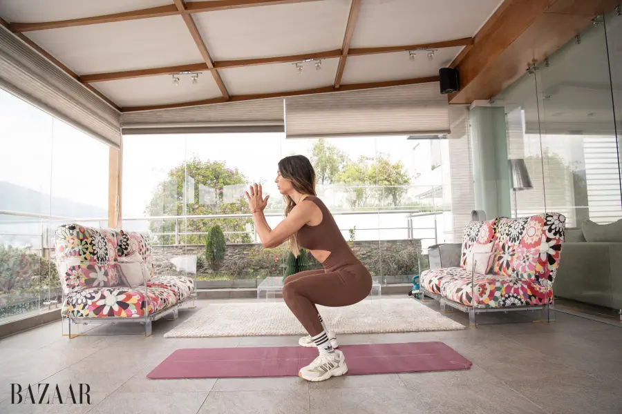 Rutina de ejercicios en casa