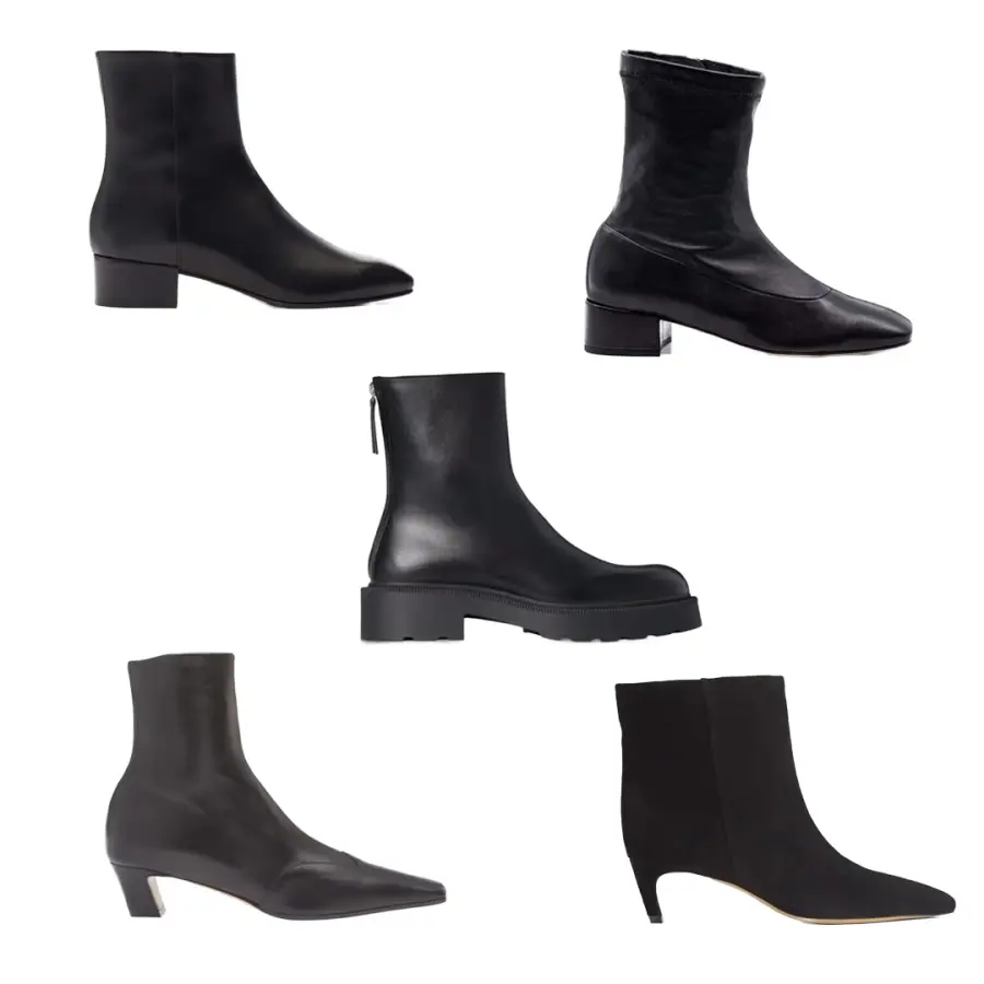 zapatos y acce negros