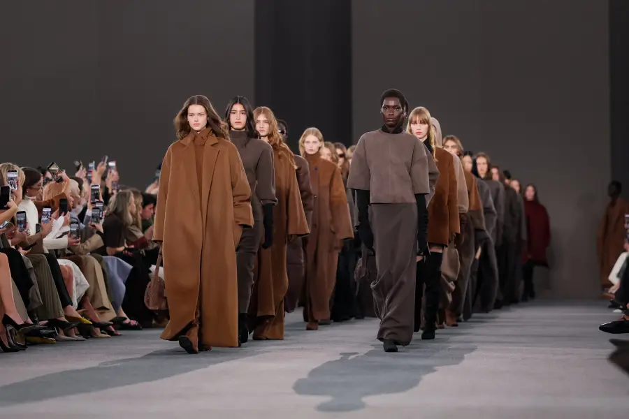 Max Mara. Milan Fashion Week. Getty Images.