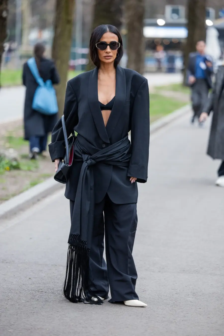 Silvia Braz durante la Milan Fashion Week FW26.