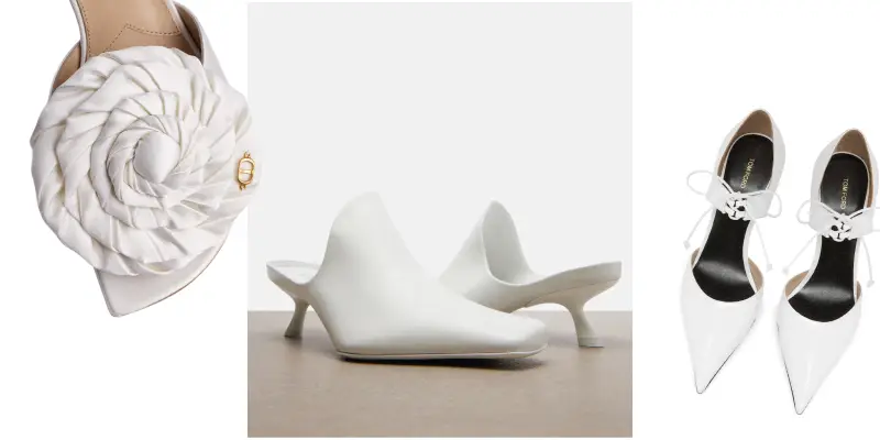 ¿Todo outfit mejora con zapatos blancos?