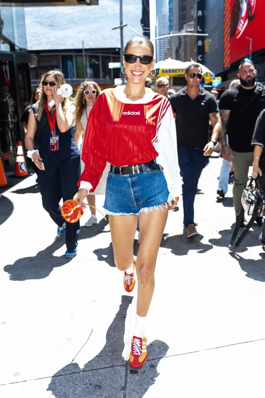 Bella Hadid en la ciudad de Nueva York. Foto de Gotham. GC Images. Getty Images. 