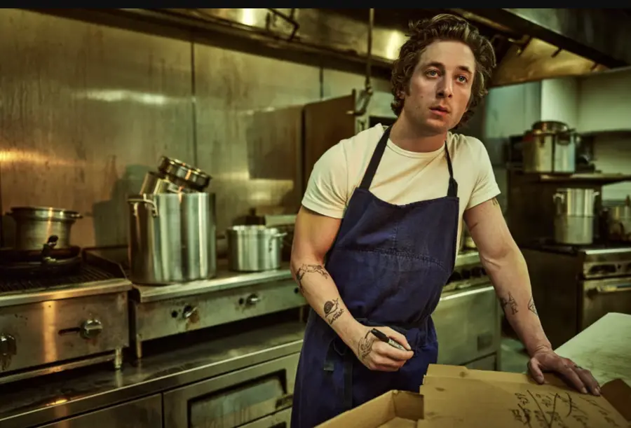 Hulu. Jeremy Allen White como Carmy.