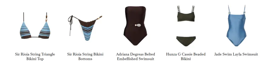 Trajes de baño