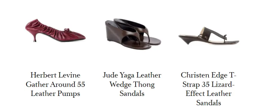 H shoes