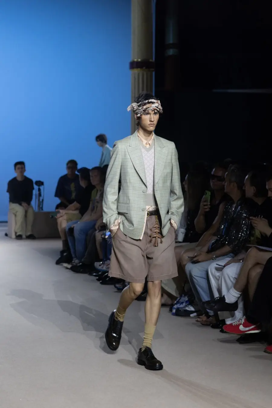Cobertura de pasarela: Sihoo Leon Kim. Fashion Brand: Wooyoungmi. Salle Graham, Paris, Junio 2026.