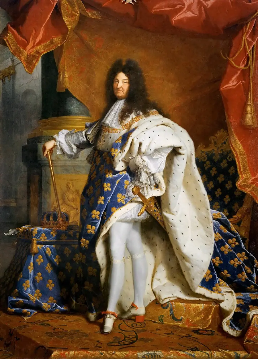 portrait_of_louis_xiv_of_france_in_coronation_robes_(by_hyacinthe_rigaud)_-_louvre_museum