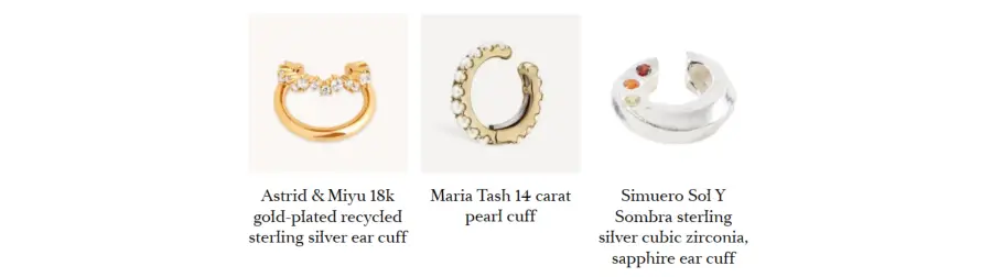 ear cuffs