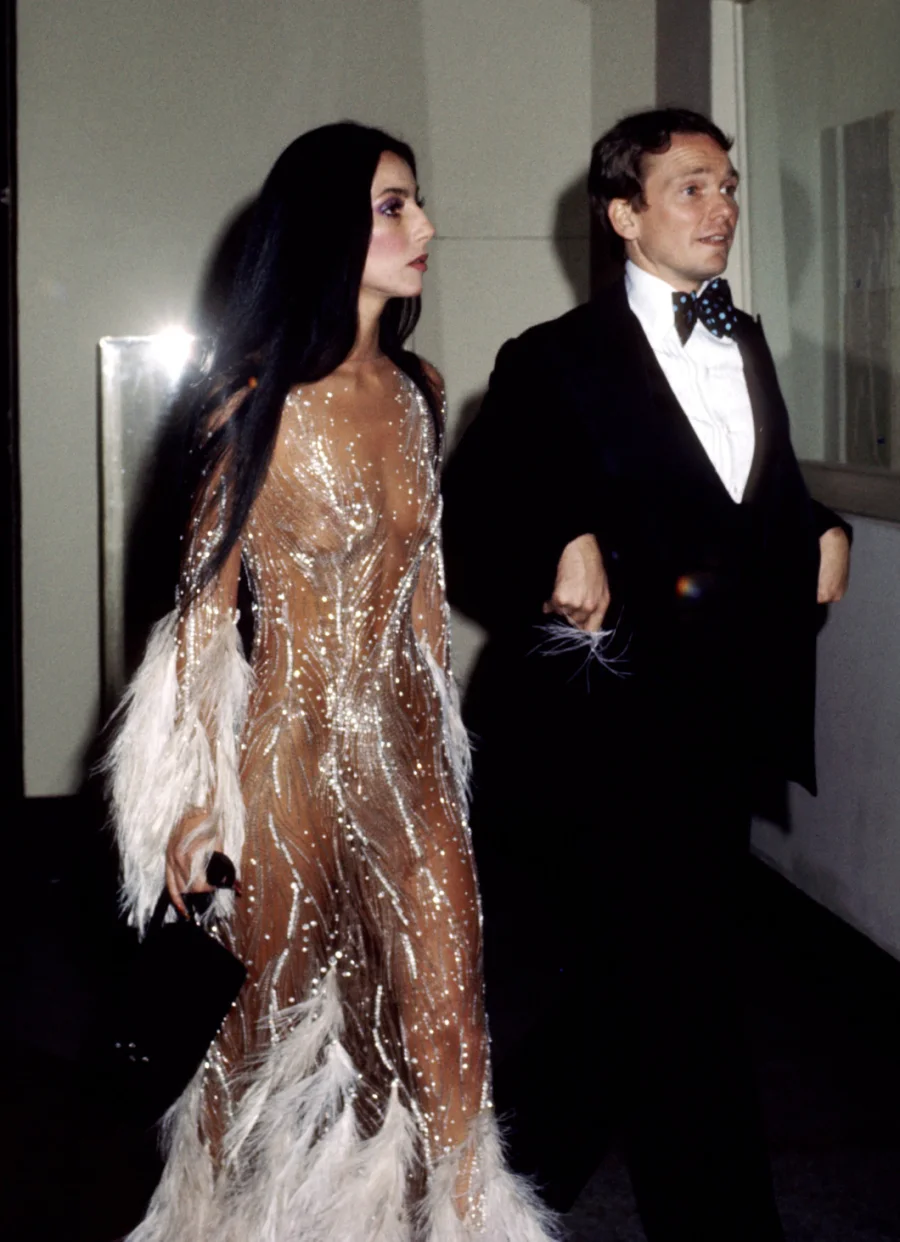 Cher y Bob Mackie. Fotografía: Cortesía de Ron Galella, Getty Images. - Cher and Bob Mackie (Photo by Ron Galella/Ron Galella Collection via Getty Images)