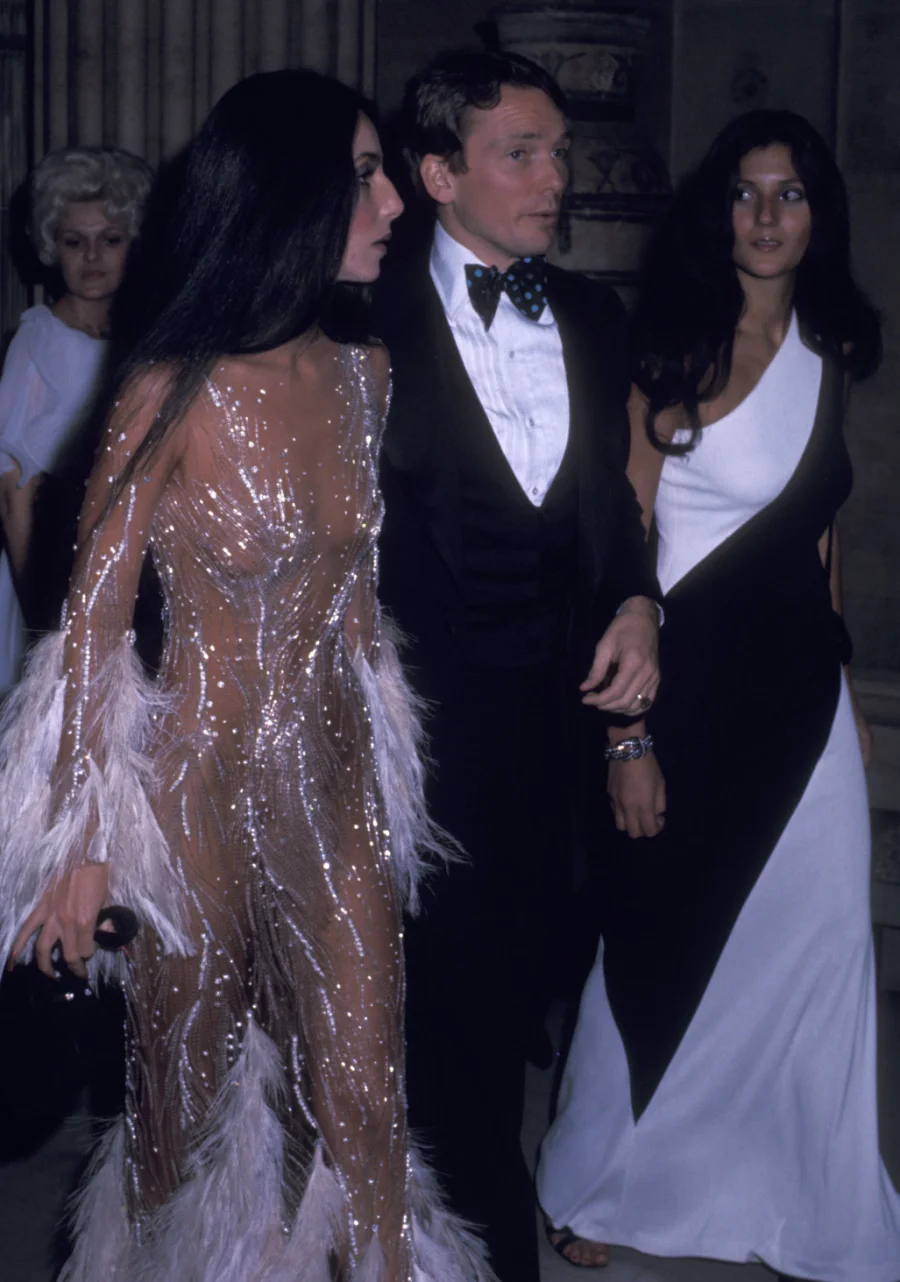 NEW YORK CITY - NOVEMBER 20:   Singer Cher, fashion designer Bob Mackie and Cher's friend Paulette Betts attend The Metropolitan Museum of Art's Costu