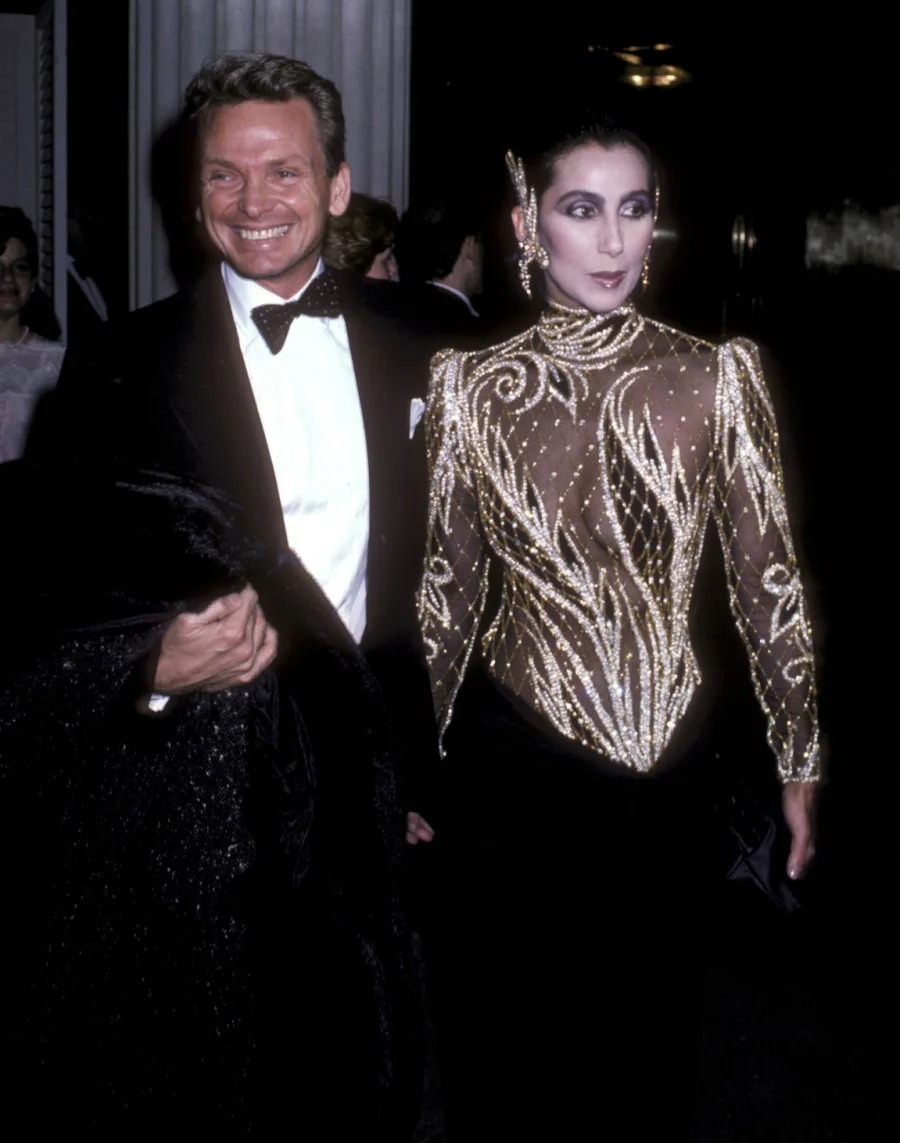 NEW YORK CITY - DECEMBER 9:   Fashion designer Bob Mackie and singer/actress Cher attend The Metropolitan Museum's Costume Institute Gala Exhibition o