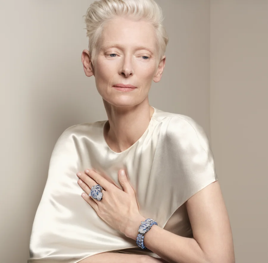Tilda Swinton - Cortesía de Cartier
