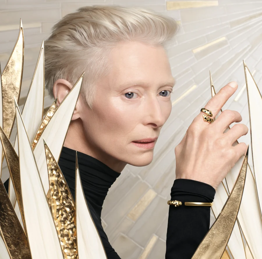 Tilda Swinton - Cortesía de Cartier