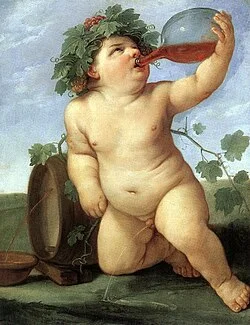 Baco bebiendo - Guido Reni