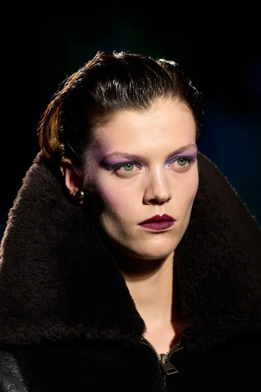 Purple eyeshadow - 1